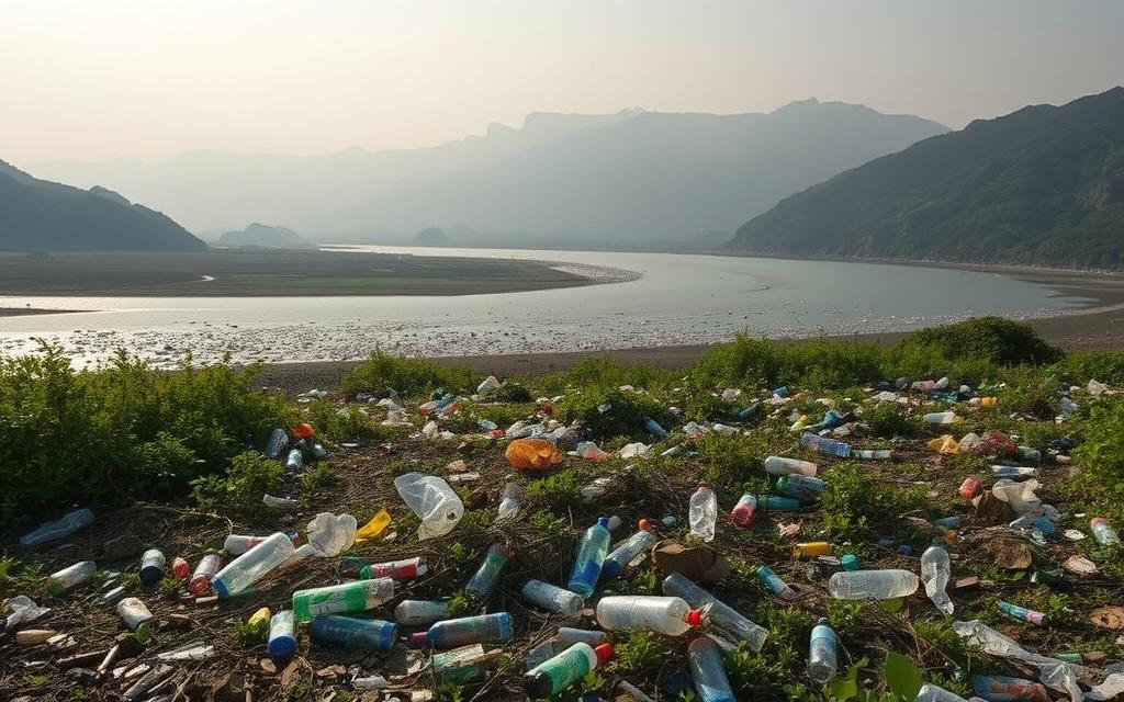dampak plastik terhadap lingkungan
