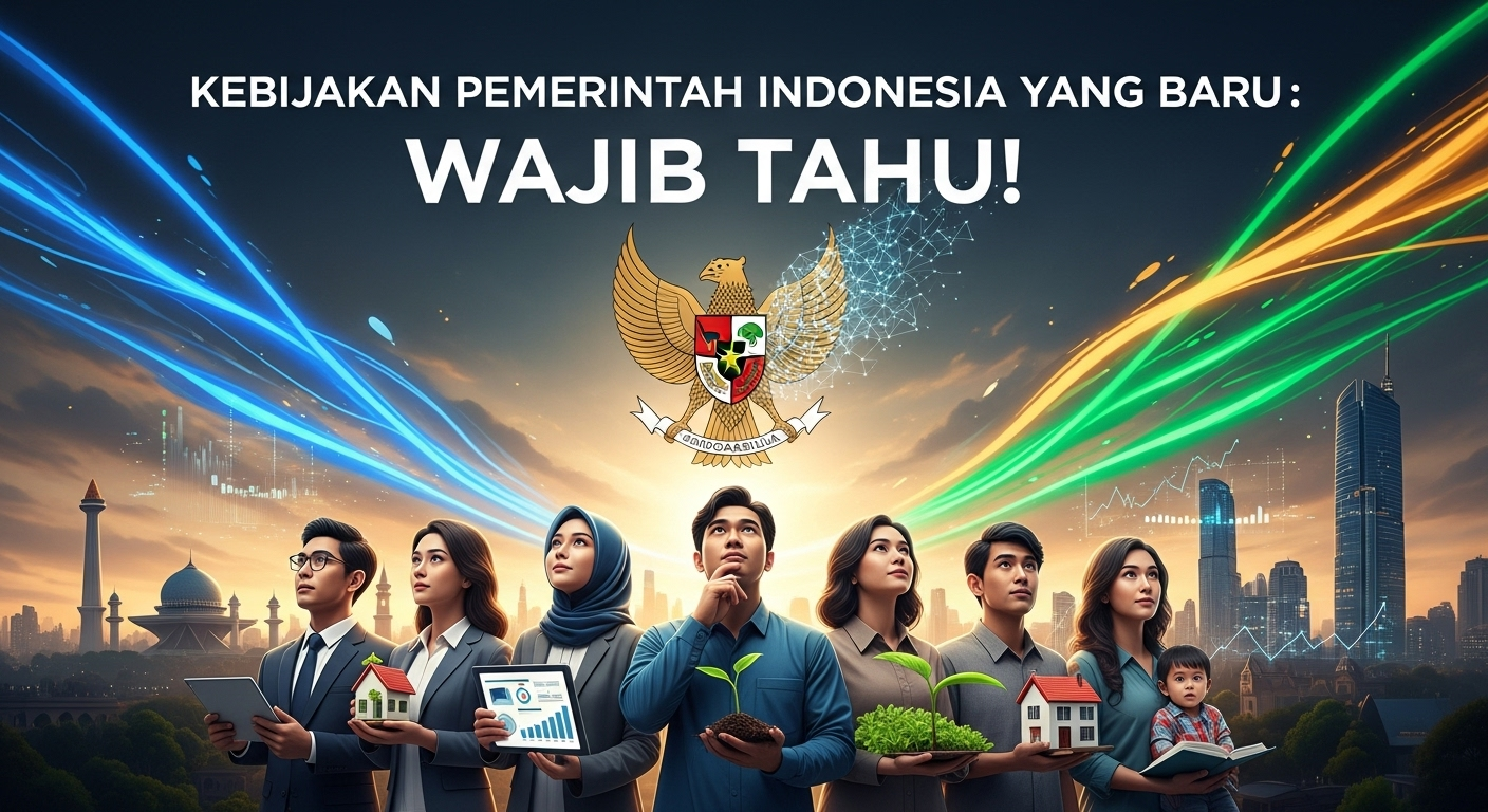 Kebijakan Pemerintah Indonesia yang Baru: Wajib Tahu!