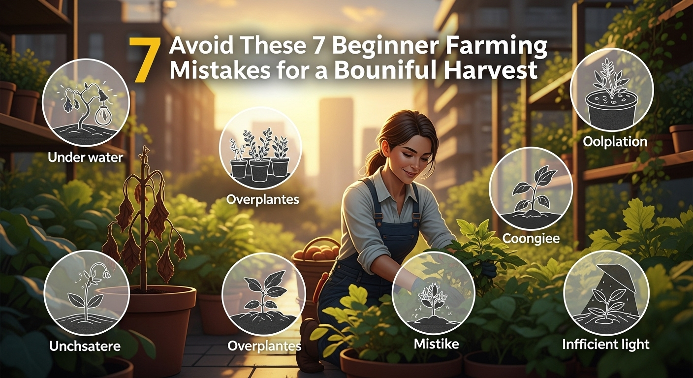 Hindari 7 Kesalahan Urban Farming Pemula Ini Agar Panen