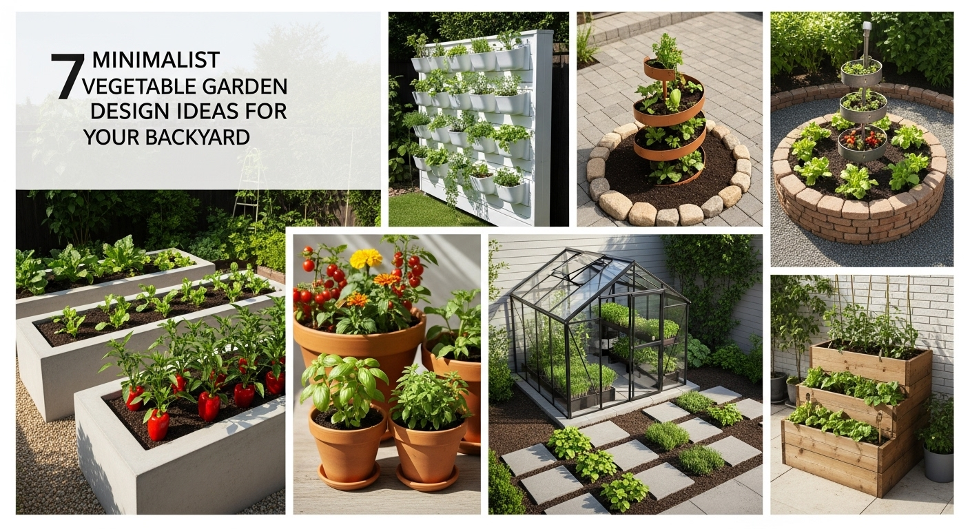 7 Ide Desain Kebun Sayur Minimalis Cantik di Pekarangan