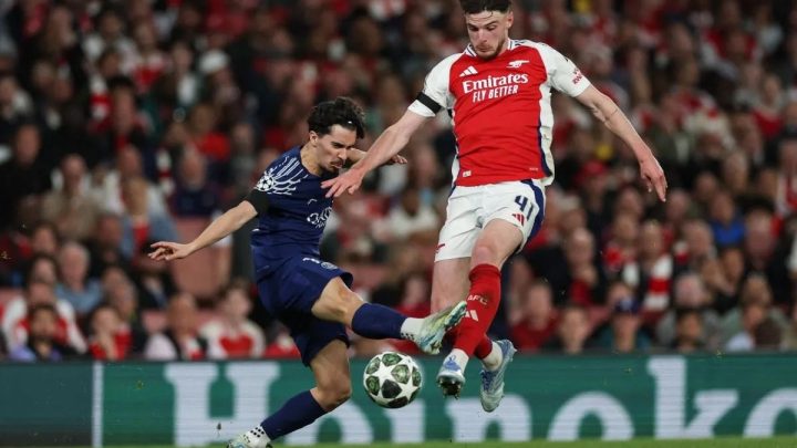 Rice pastikan Arsenal tetap tim yang kompak walau dikalahkan PSG