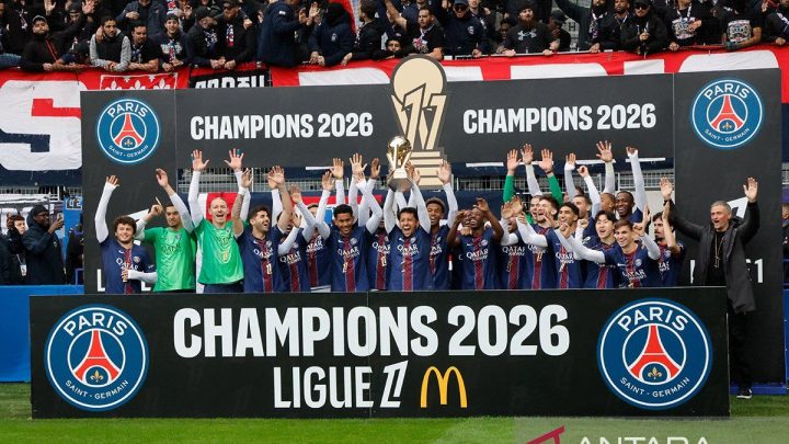 PSG masuk daftar tim yang sukses pertahanan gelar juara Liga Champions