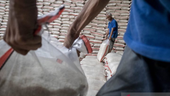 Melestarikan swasembada dan mempertahankan cadangan beras pemerintah