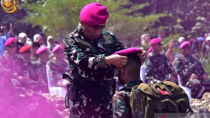 Historic Moment: Korps Marinir TNI AL terima 947 prajurit baru