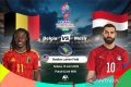 Historic Moment: Susunan pemain Belgia vs Mesir, De Bruyne dan Salah “starter”