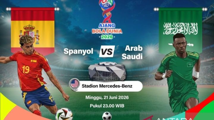 Timnas Spanyol raih kemenangan perdana usai hajar Arab Saudi 4-0