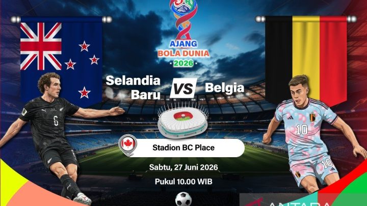 Important News: Susunan pemain Selandia Baru lawan Belgia, sama-sama pakai 4-2-3-1