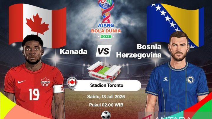 Kanada bermain imbang 1-1 kontra Bosnia-Herzegovina
