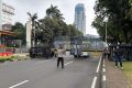 Key Strategy: Ada demo, Jalan Medan Merdeka Selatan ditutup