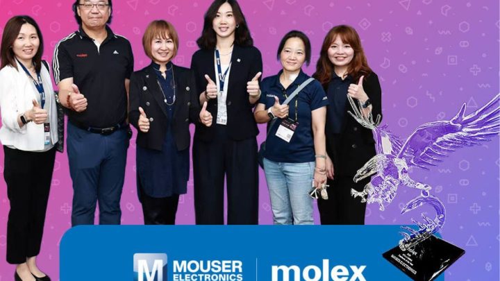 Historic Moment: Mouser Raih Gelar “APAC e-Catalogue Distributor of the Year” dari Molex Selama Delapan Tahun Berturut-turut