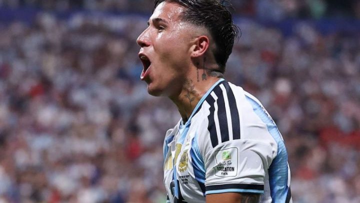 Enzo Fernandez lega bisa kembali cetak gol di Piala Dunia