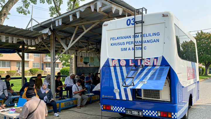 SIM keliling melayani di lima lokasi Jakarta pada Senin