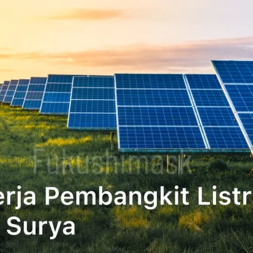 Cara Kerja Pembangkit Listrik Tenaga Surya