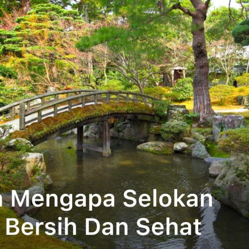 Rahasia Mengapa Selokan Jepang Bersih dan Sehat
