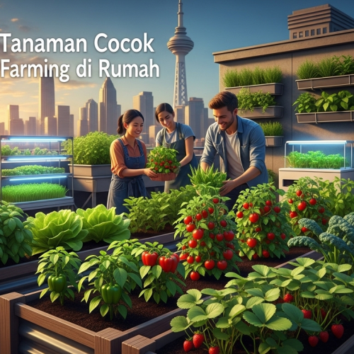 Daftar Jenis Tanaman Cocok untuk Urban Farming di Rumah