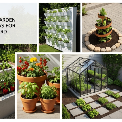 7 Ide Desain Kebun Sayur Minimalis Cantik di Pekarangan
