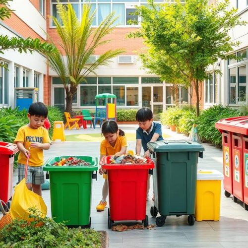 Cara Menjaga Kebersihan Lingkungan Sekolah dengan Mudah